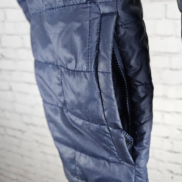 Patagonia Blue PrimaLoft Full Zip Insulated Zip Pockets Puffer Jacket Kids 10 M - Picture 13 of 16